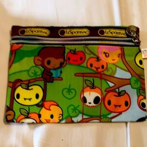Tokidoki lesportsac makeup bag